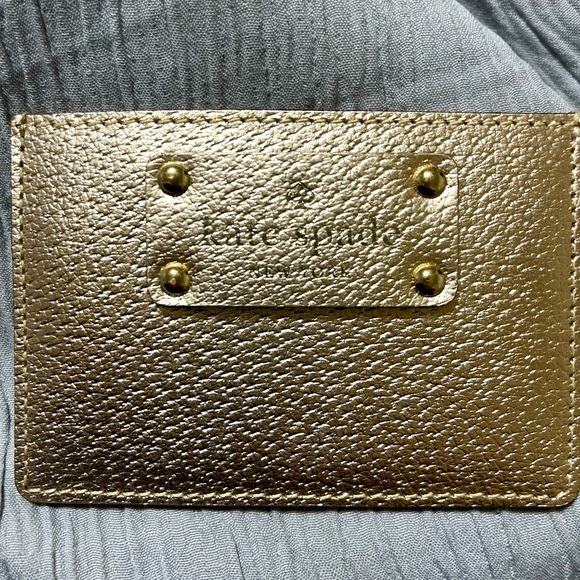 Kate Spade Rose Gold Card Wallet - Picture 4 of 14